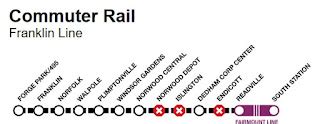 franklin commuter line|mbta schedule franklin line.